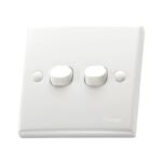 Orange Casablanca X5 1 Way 2 Gang 10A Switch (100-0120)